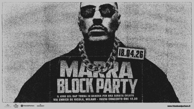 MARRACASH  ANNUNCIA 'MARRA BLOCK PARTY', IL LIVE EVENTO NEL SUO ... &copy; Creative Commons