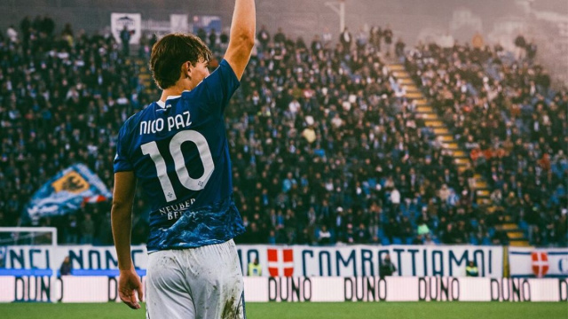 Nico Paz, trequartista del Real Madrid. Foto &copy; Como