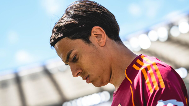 Paulo Dybala, attaccante della Roma. Foto &copy; Roma