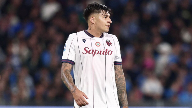 Santiago Castro, attaccante del Bologna. Foto &copy; Bologna