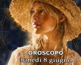 Locandina per l'oroscopo di luned&igrave; 8 giugno 2026 - &copy; Gemini IA.