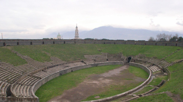 Anfiteatro romano di Pompei - Wikipedia &copy; Creative Commons