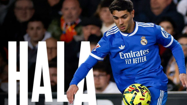Brahim Diaz, attaccante del Real Madrid. Foto &copy; Real Madrid
