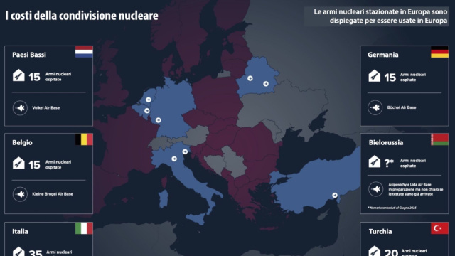 Italia e armi nucleari: il paradosso nella Giornata Onu contro i test &copy; Creative Commons