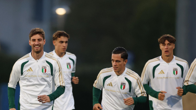 Nazionale A: primo allenamento a Coverciano in vista dei match con ... &copy; Creative Commons