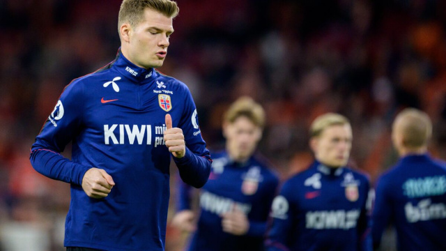 Alexander Sorloth, attaccante dell'Atletico Madrid. Foto &copy; Norvegia