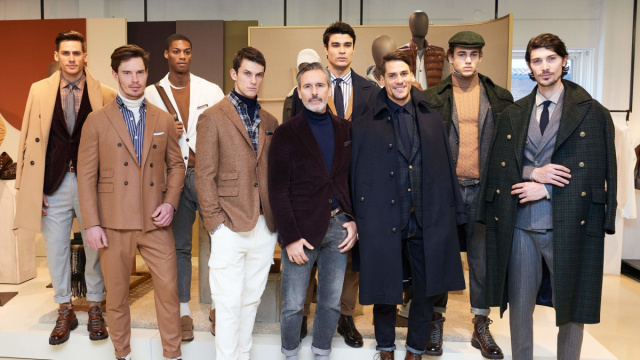 Eleventy Uomo autunno inverno 2020  collezione  abiti  look  foto &copy; Creative Commons