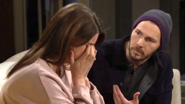 Steffy e Liam di Beautiful &copy; screenshot/Mediaset.