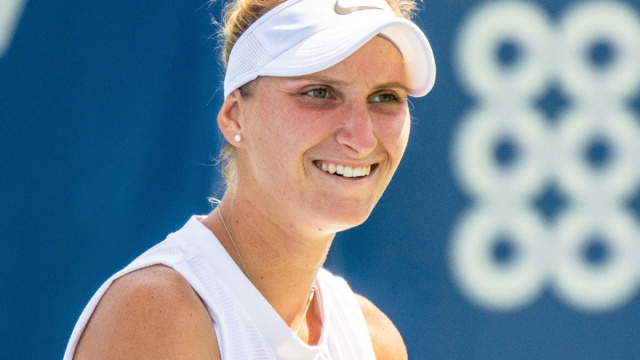 File:Marketa Vondrousova 9.2021 (cropped).jpg - Wikipedia &copy; Creative Commons
