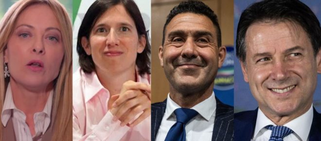 Sondaggi: calo per Fratelli d'Italia, PD e Movimento 5 Stelle