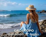 Locandina per l'oroscopo di mercoled&igrave; 1&deg; luglio 2026 - &copy; Gemini IA.