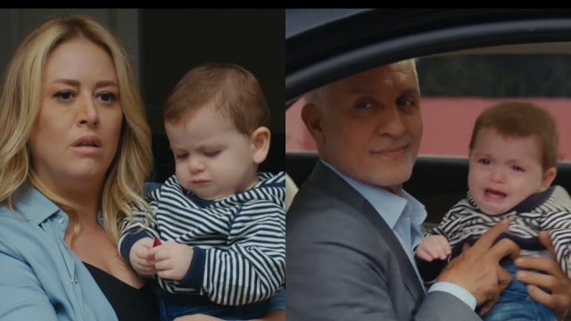 Halit prende Halit Can dalle braccia di Asuman &copy; Now.