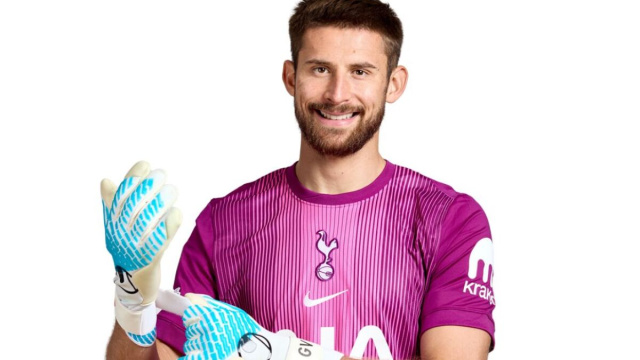 Guglielmo Vicario, portiere del Tottenham. Foto &copy; Tottenham