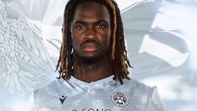 Oumar Solet, difensore dell'Udinese. Foto &copy; Udinese