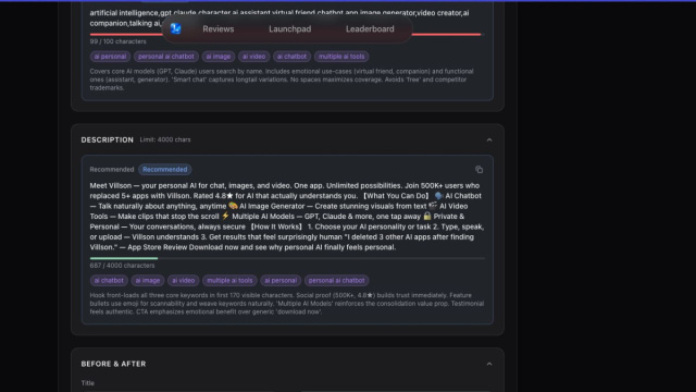 Strumento ASO Gratuito : r/iosapps &copy; Creative Commons