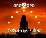Locandina per l'oroscopo di venerd&igrave; 3 luglio 2026 - &copy; Roberta Carsoli.
