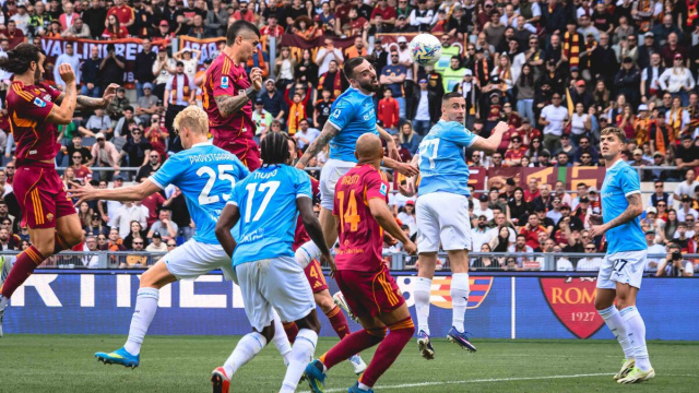 Gianluca Mancini, difensore della Roma. Foto &copy; Roma