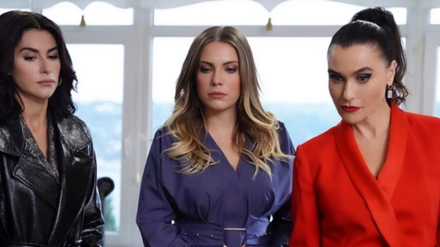 Sahika, Yildiz e Ender in Forbidden Fruit &copy; Mediaset