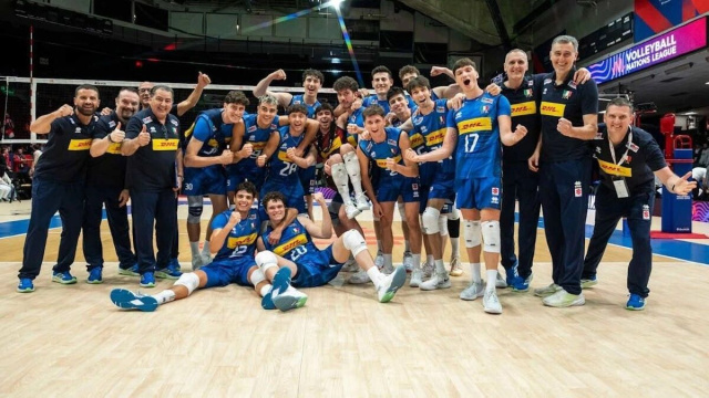Nazionale italiana di pallavolo &copy; Pagina Facebook ufficiale della Federazione Italiana Pallavolo