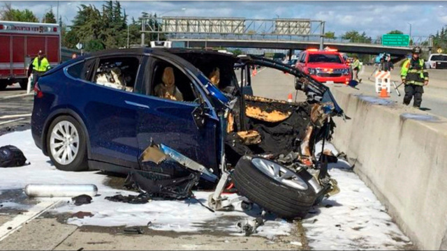 Tesla Autopilot System Found Probably at Fault in 2018 Crash - The ... &copy; Creative Commons