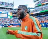 Franck Kessi&eacute;, centrocampista dell''Al-Ahli-. Foto &copy; Costa D'avorio