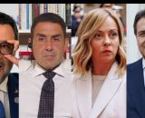 Matteo Salvini, Roberto Vannacci, Giorgia Meloni e Giuseppe Conte (&copy; Facebook)