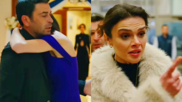 Mine, Cihan e Alya in scena &copy; La notte nel cuore - Siyah Kalp