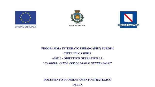 programma integrato urbano (piu') europa citta' di casoria asse 6 &copy; Creative Commons