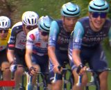 Antonio Tiberi e Damiano Caruso - &copy; Screenshot Eurosport