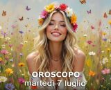 Locandina per l'oroscopo di marted&igrave; 7 luglio 2026 - &copy; Gemini IA.
