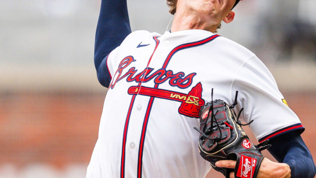Hurston Waldrep sore elbow 2026 Spring Training &copy; Creative Commons