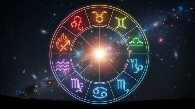 I simboli dei 12 segni zodiacali - &copy; immagine Whisk AI.