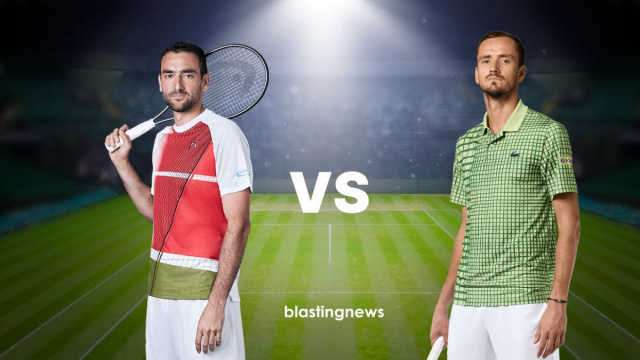 Marin Cilic e Daniil Medvedev. &copy; Blasting News