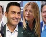 Matteo Salvini, Roberto Vannacci, Giorgia Meloni e Giuseppe Conte (&copy; Facebook)