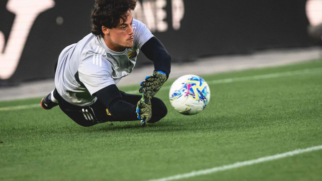 Mile Svilar, portiere della Roma. Foto &copy; Roma