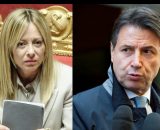 Giorgia Meloni e Giuseppe Conte (&copy; Facebook)