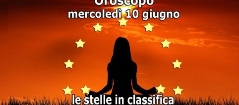 L'oroscopo di mercoledì 10 giugno 2026, le stelle del giorno: Vergine agguanta il 1ﾟposto