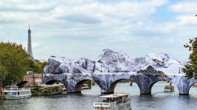 La Caverna del Pont Neuf: l'installazione gigante di JR si svela ... &copy; Creative Commons