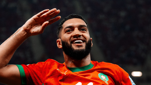 File:Ismael Saibari 2 vs Niger (cropped).jpg - Wikimedia Commons &copy; Creative Commons