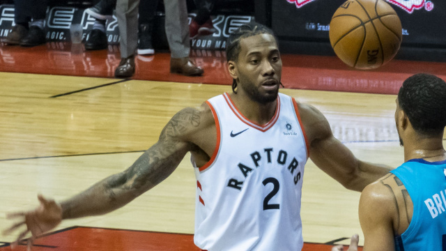 File:Kawhi Leonard vs Charlotte 2019.jpg - Wikipedia &copy; Creative Commons