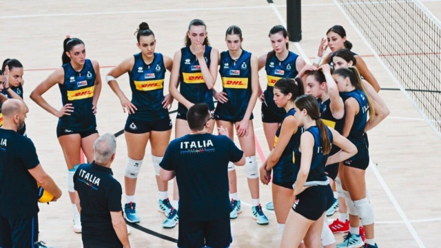 Nazionale italiana di pallavolo &copy; Pagina Facebook ufficiale della Federazione Italiana Pallavolo