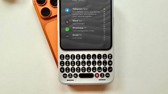 The Clicks Communicator phone is made specifically for messaging &copy; Creative Commons