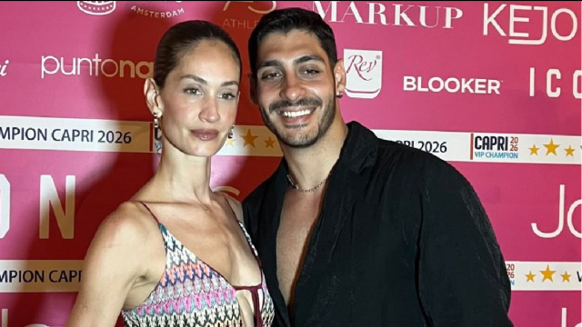 Helena Prestes e Javier Martinez &copy; Instagram.