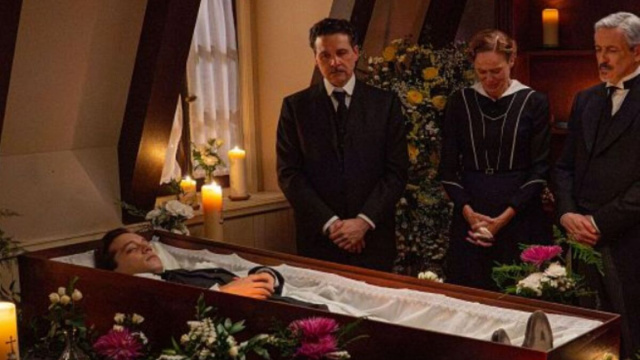 Il funerale di Santos © La Promessa/Rtv.es.