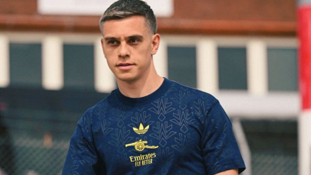 Leandro Trossard, attaccante dell'Arsenal. Foto &copy; Arsenal