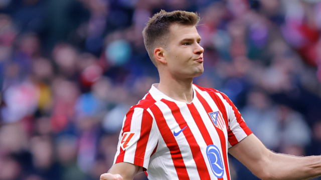 S&oslash;rloth con la maglia del''A. Madrid, profilo Instagram @asorloth