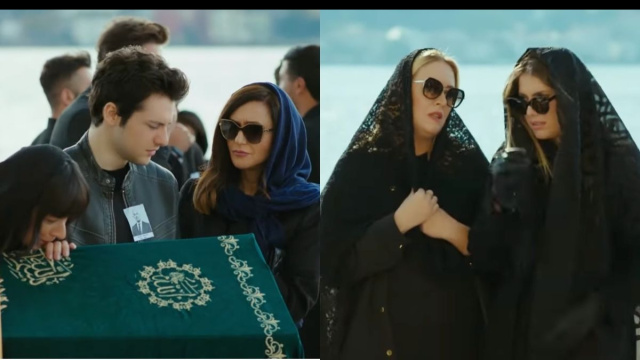 Tutti si riuniscono al funerale di Halit