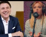 Giuseppe Conte e Giorgia Meloni (&copy; Facebook)