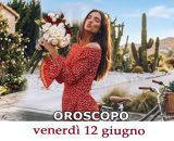 Locandina per l'oroscopo di venerd&igrave; 12 giugno 2026 - &copy; Gemini IA.