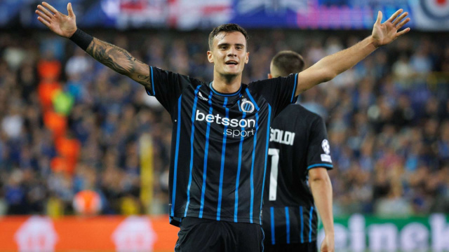 Aleksandar Stankovic brilla col Club Brugge: l'Inter osserva con ... &copy; Creative Commons